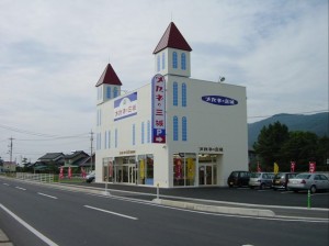 ﾒｶﾞﾈの三城出雲北店様　店舗新築(鉄骨造)