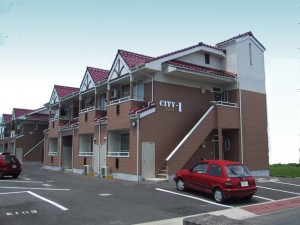 ｺｰﾎﾟCITY1  ｱﾊﾟｰﾄ新築 (2棟)