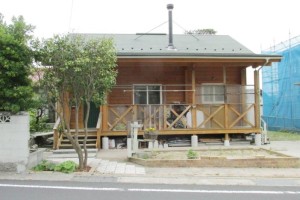 出雲市多伎町　M様邸新築(ログハウス)